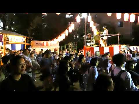 2019年東京都港区・青山青葉公園盆踊り①　東京みなと音頭