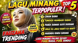 🎧 Jutaan Orang Cari Lagu Ini! Top 5 Lagu Minang Terpopuler