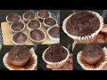 كاب كيك بشكولاته 🍫معلك يذوب فلفم 😊
