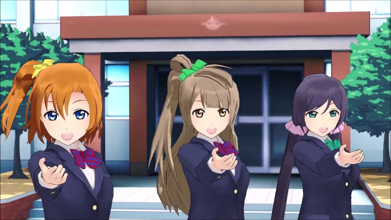 MMD】Love Live School Idol Project - 神谕法则 (God's Law) - YouTube