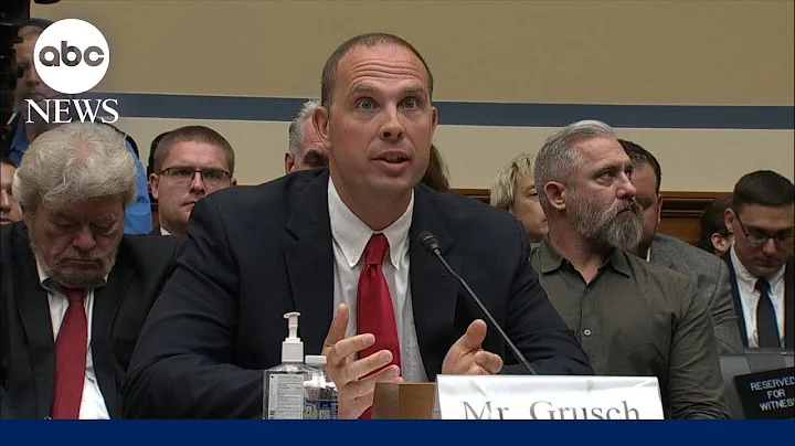 Whistleblower opening statement in House hearing on alleged covert government UAP program