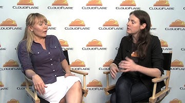 HostingCon 2012 - CloudFlare Converstation with Elya McCleave from SoftCom