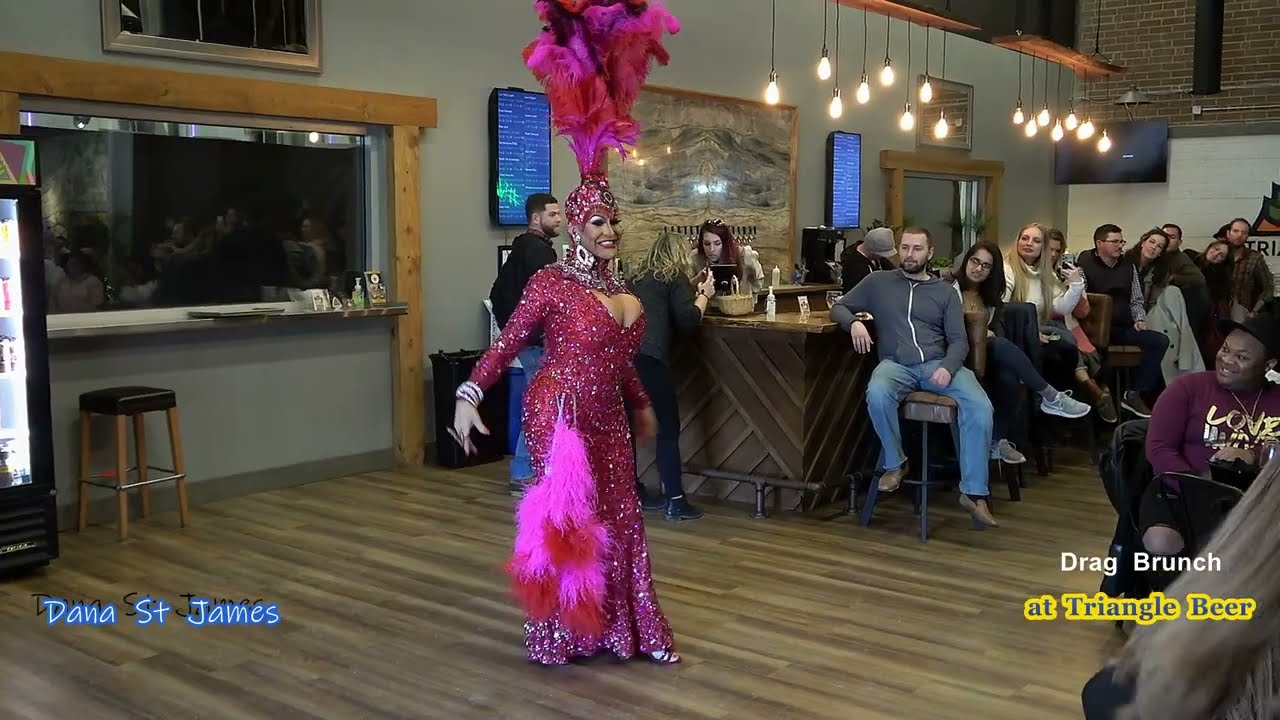 Dana St James w "Faithfully" at Drag Brunch Triangle Beer, Raleigh   [HD]