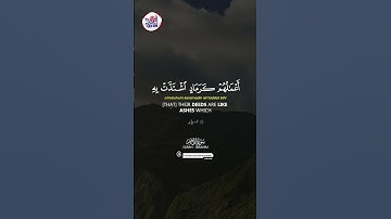 Surah Ibrahim (سورة ابراهيم) Ayat 17 & 18 | islam Sobhi - القارئ اسلام صبحي | #quran