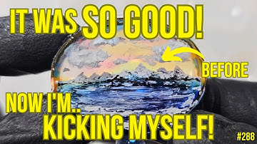 288. Did I JUST RUIN My BEST Resin Art Piece EVER?!