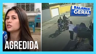 Jovem é agredida pelo ex na porta de casa no Rio de Janeiro