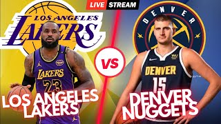 Los Angeles Lakers vs Denver Nuggets/Live Play by Play &amp; Reaction