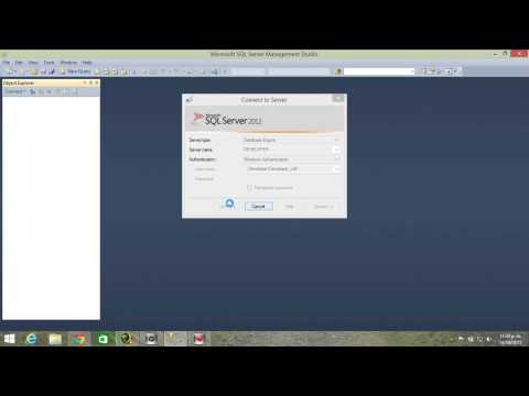 Video: ¿Cómo importo archivos MDF a SQL Server 2014?