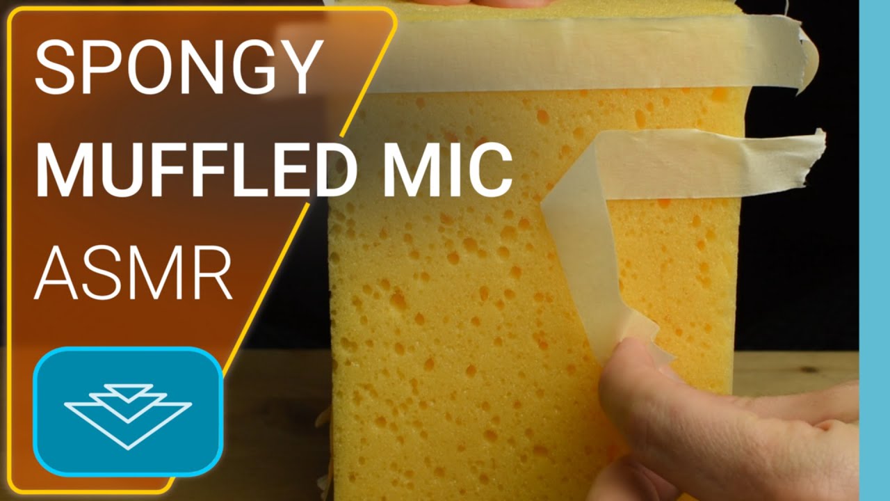 [23] I hid my microphone inside a massive sponge (ASMR no talking ...