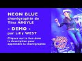 Demo neon blue de tina argyle enseigne par lilly west