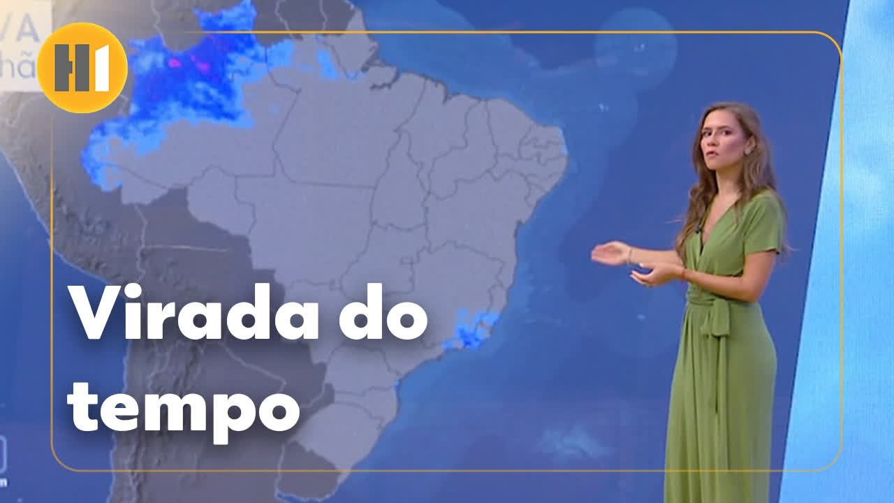 Previsão do tempo: frente fria e ciclone trazem frio, ventos fortes e ressaca ao Brasil