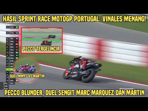 Dramatis! Hasil Sprint Race MotoGP Portugal 2024: Vinales Menang, MM93 Podium 2, Martin P3, Pecco P4