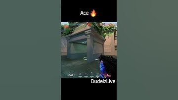1v5  / Valorant Ace 🔥 / #shorts #youtubeshorts #valorant #valorantclips #gaming / DudeizLive