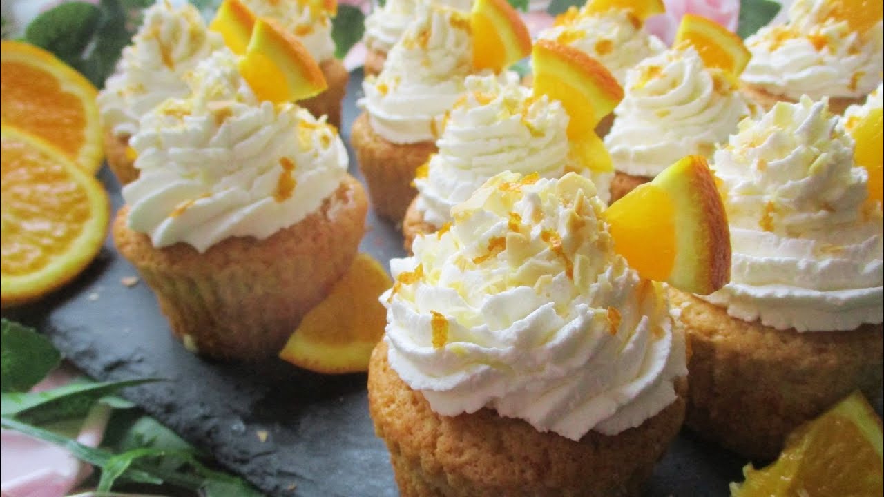 Портокалови мъфини