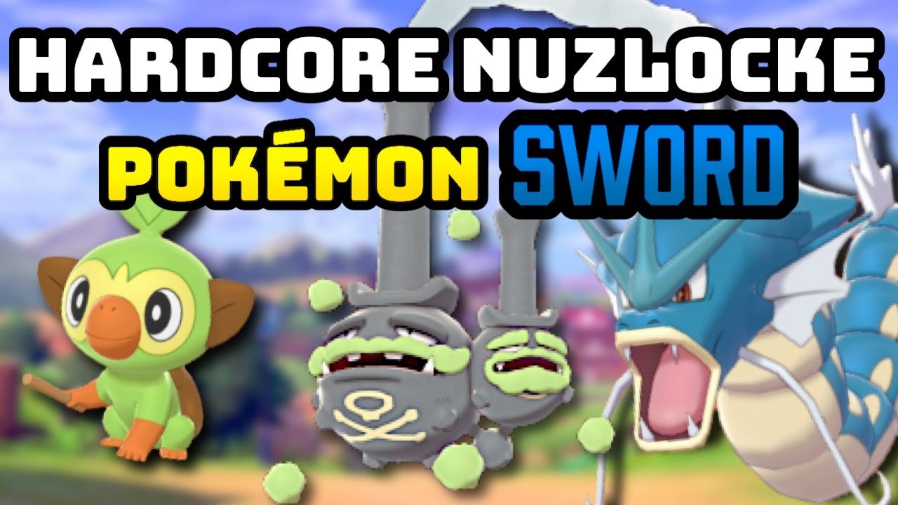 Pokémon Sword Hardcore Nuzlocke - Ghost Types Only! (No items, No