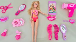 Barbie Extra Fashion Doll Unboxing Review Dolls 1, 2 | Mattel Disney Princess | Wardrobe  Collection
