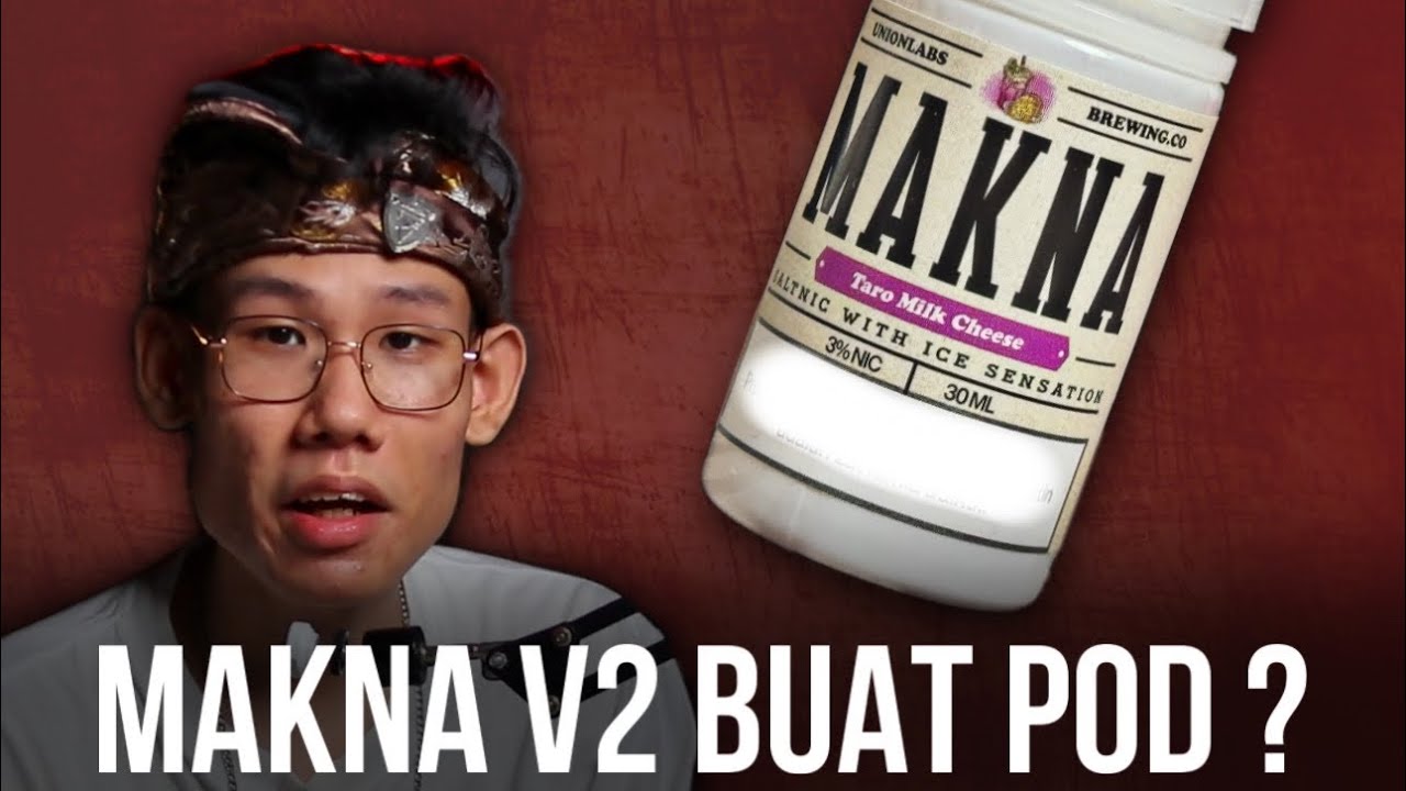 YAKIN COCOK BUAT P0D ?? || Makna Taro Milk Cheese Saltn1c by UnionLabs