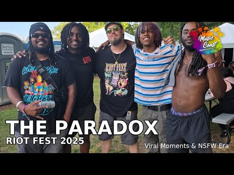 The Paradox at Riot Fest 2025 | Pop-Punk Whiplash, Viral Moments & the NSFW Era