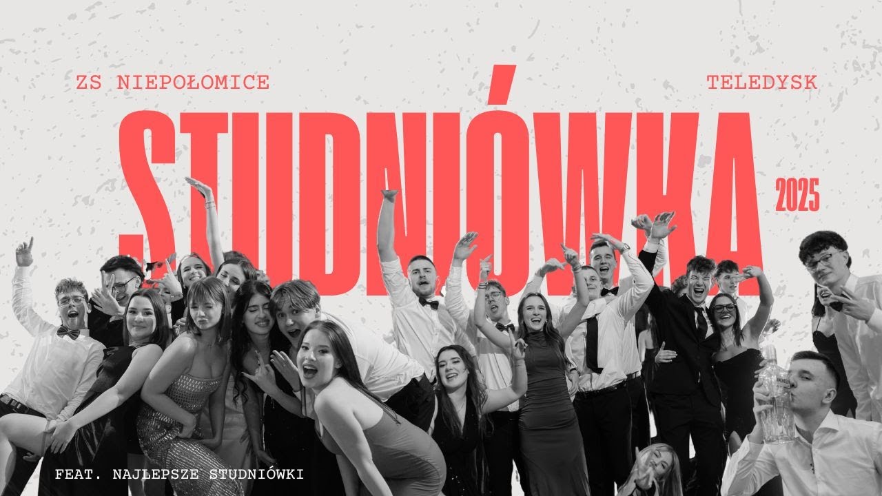 STUDNIÓWKA 2025 - ZS W NIEPOŁOMICACH [Najlepsze Studniówki] TELEDYSK
