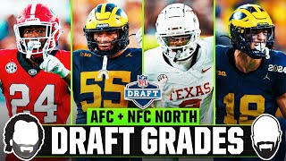 Grading EVERY NFL Team's 2025 Draft (AFC + NFC North) Wealth