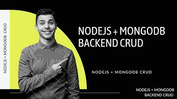 NodeJs + MongoDB Complete CRUD Backend Tutorial | NodeJs With MongoDB Backend Tutorial From Scratch