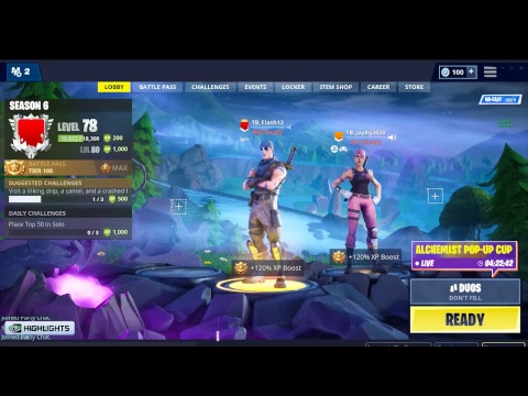 Fortnite Battle Royale Playing Playground Then Duos 