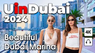 Dubai Live 24/7 🇦🇪 Beatiful Dubai Marina [ 4K ] Walking Tour