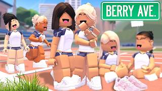 TRACK TEAM TRYOUTS WITH THE NEW GIRL *VOICED* BERRY AVENUE Roblox