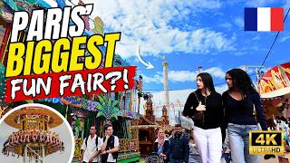 Paris Funfair 2026: Europe’s Oldest Carnival - Foire du Trône Night Walk [4K]