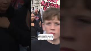 American XL bully owners take to London streets to protest against Rishi Sunank's proposed ban