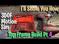 DIY 3DOF Motion Simulator Platform Top Frame Build Pt 4