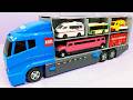 トミカ☆はたらくくるまのミニカーを開封してコンボイへ収納します！I'll unpack the Tomica miniature cars and store them in the convoy!