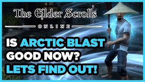 ⚔️ ESO PVP - Is Wardens Arctic Blast Good Now? PTS Patch notes Lost Depths DLC