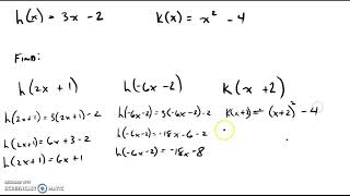 function notation practice problems