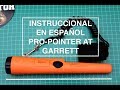 PRO POINTER AT de GARRETT · INSTRUCCIONAL · TRUCOS Y CONSEJOS ·