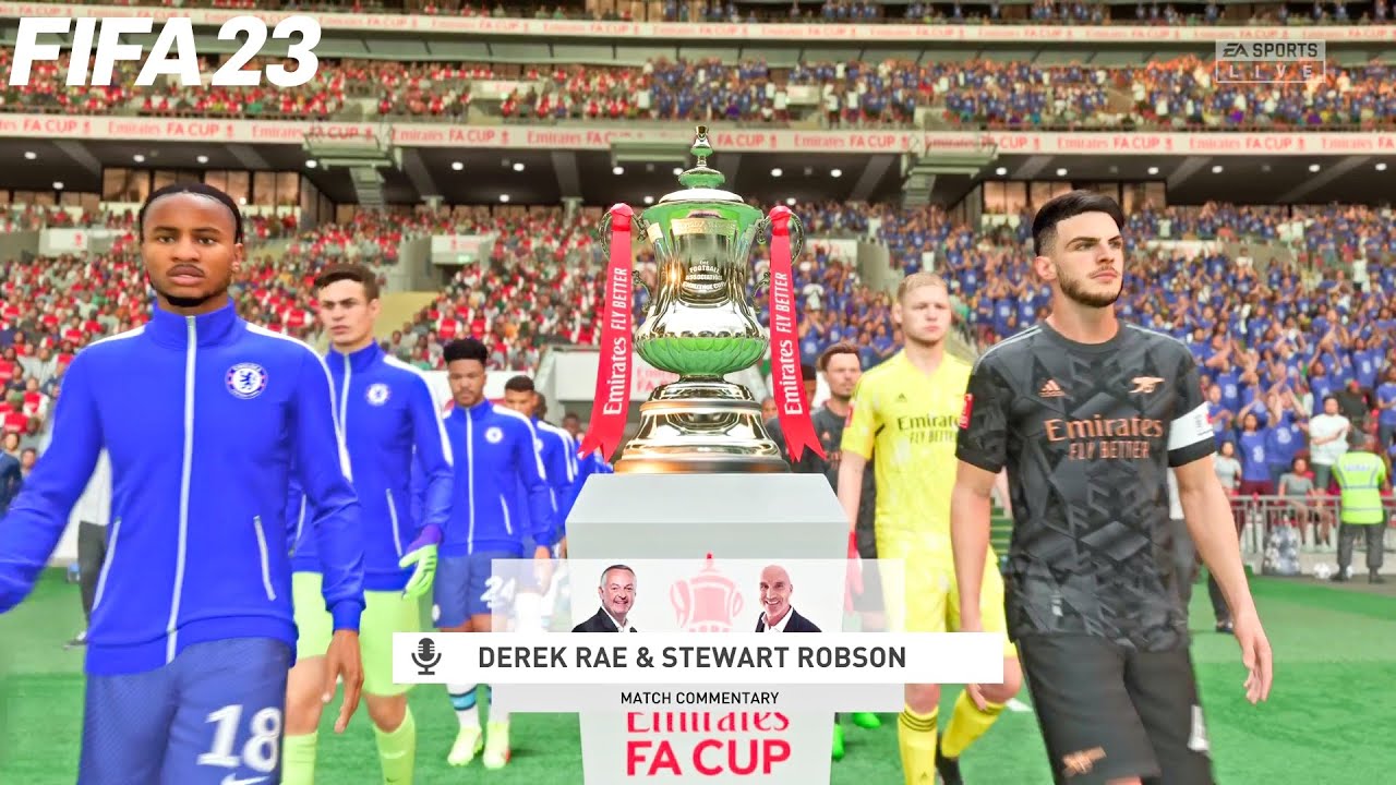 FIFA 23 | Chelsea vs Arsenal - The Emirates FA Cup 2023 - PS5 Gameplay