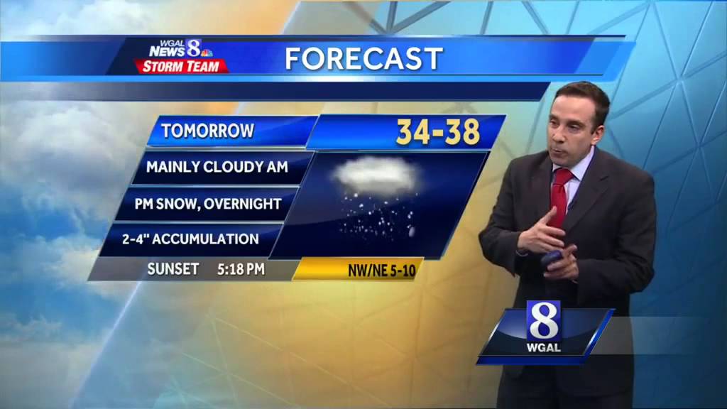 Next Winter Storm Arrives Sunday Evening - YouTube
