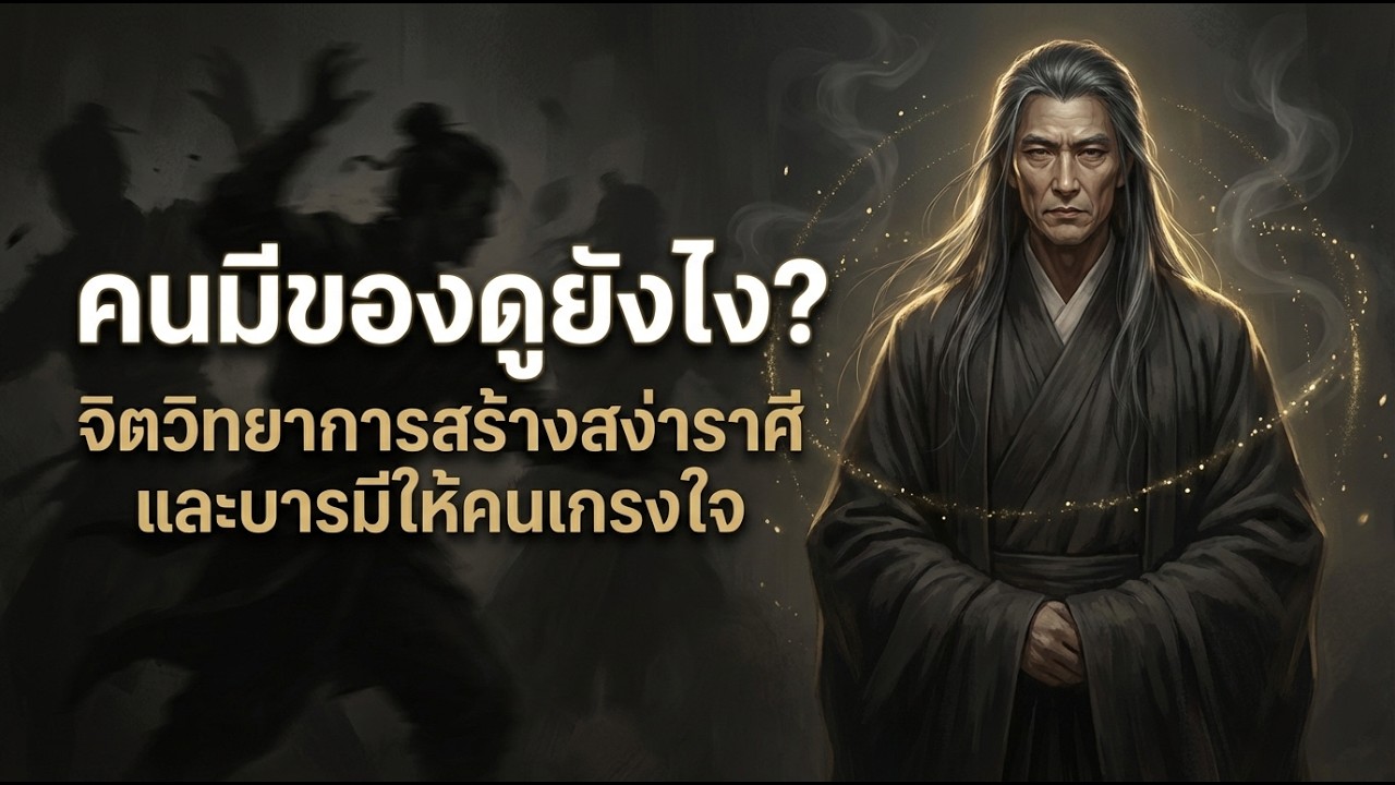 คนมีของดูยังไง จิตวิทยาการสร้างสง่าราศีและบารมีให้คนเกรงใจ