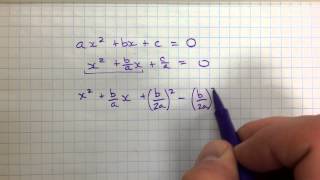 Where does the Quadratic Formula come from?!?