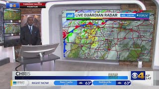 Tornado Watch until 10pm