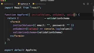 9  Building the Form Component