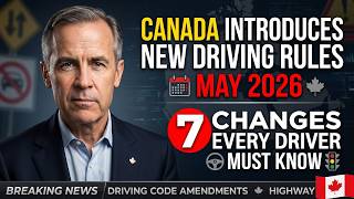 Canada Introduces New Driving Rules in May 2026 — 7 Changes Every Driver Must Know