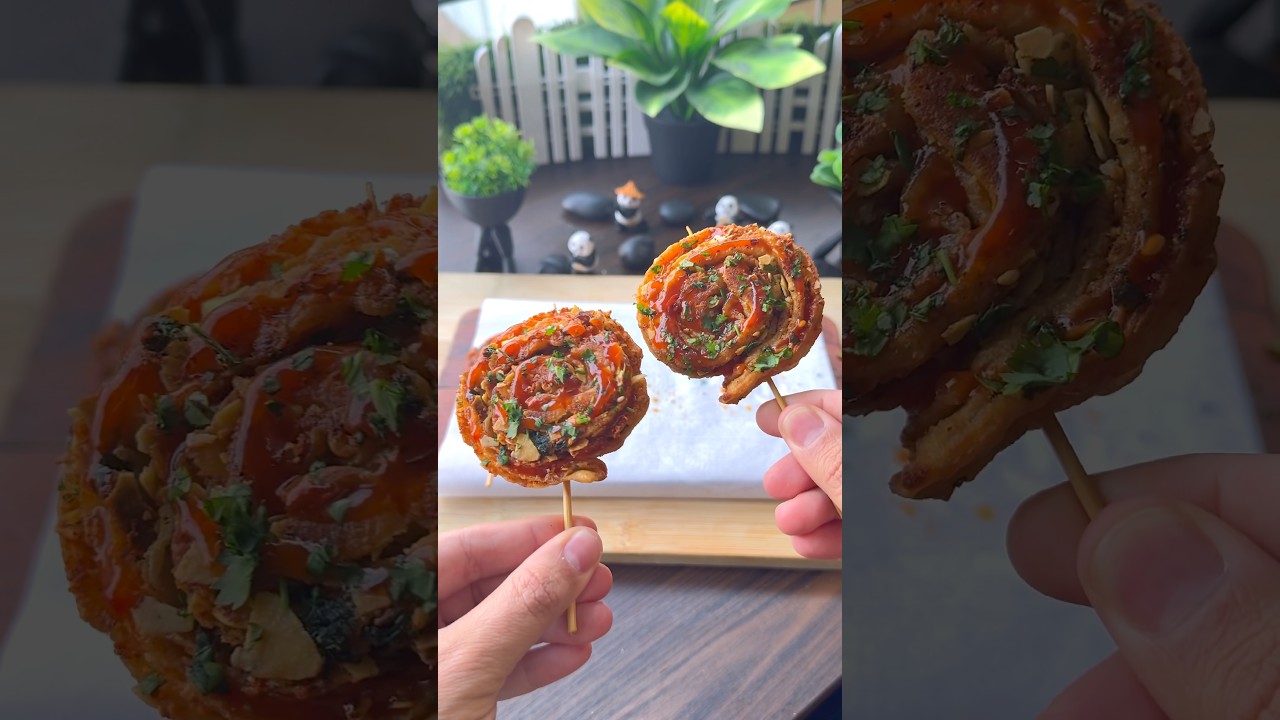 #shorts Roti Swirls Pop #easyrecipes #ashortaday