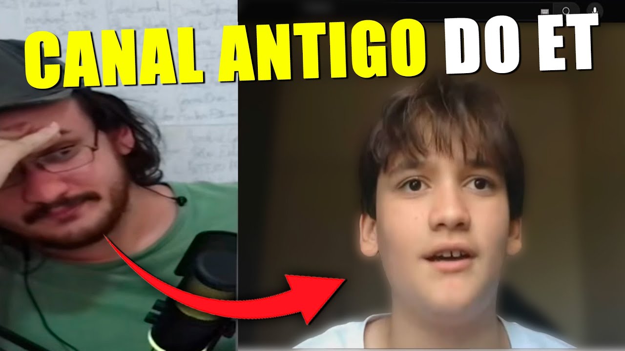 ET REAGE AO SEU CANAL ANTIGO DE 11 ANOS ATRÁS! (muito ruim)