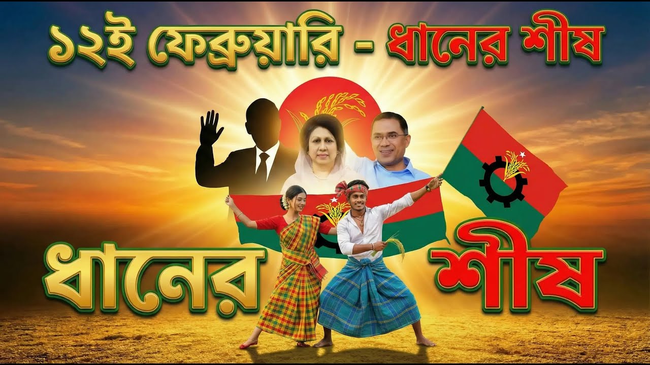 নির্বাচনী নতুন গান ২০২৬ - ধানের শীষ বিজয় হবে | Election Song 2026 | New Bangla Deshbhakti Gaan