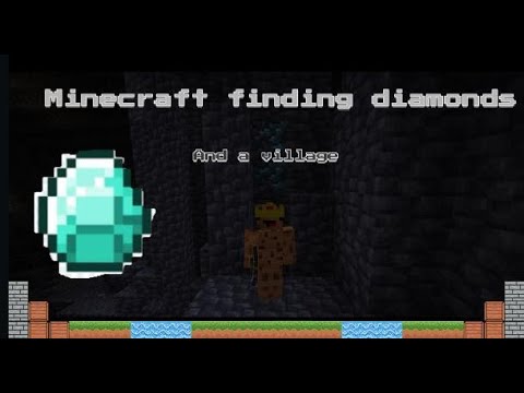 Finding Diamonds and exploring my world In my minecraft server - YouTube