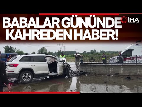 Babalar Gününde Kızını Sınava Yetiştirmek İsterken Kazada Hayatını Kaybetti