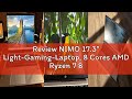 Review NIMO 17.3" Light-Gaming-Laptop, 8 Cores AMD Ryzen 7 8745HS 32GB DDR5 RAM 1TB SSD (Beat R9 690