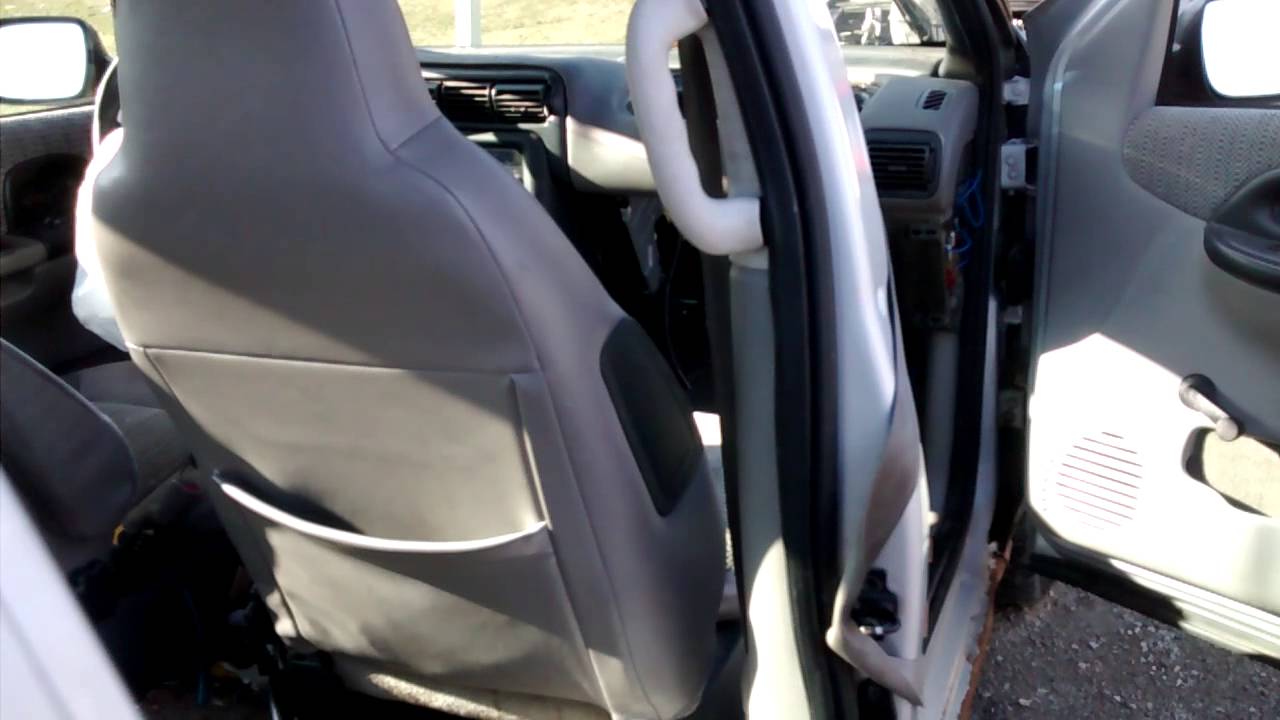 Deploying the passenger seat airbag YouTube