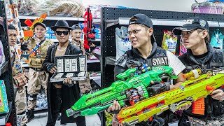 LTT Game Nerf War : Warriors SEAL X Nerf Guns Fight Rocket Crazy Ingress Swat Base
